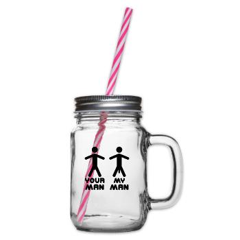 Your My Man - Bocal à boisson - transparent - Droite