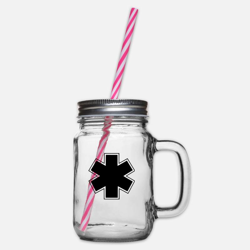 ambulancier logo - Bocal à boisson - transparent