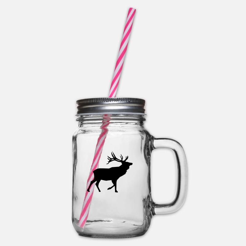 Cerf - Bocal à boisson - transparent