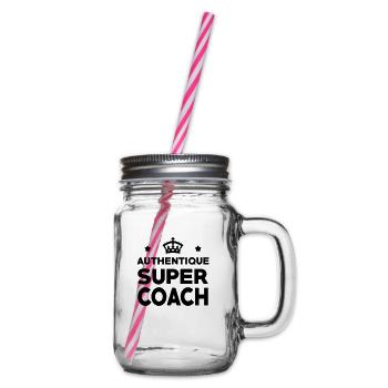 Coach / Coaching / Sport / Entreprise / Psy - Bocal à boisson - transparent - Droite