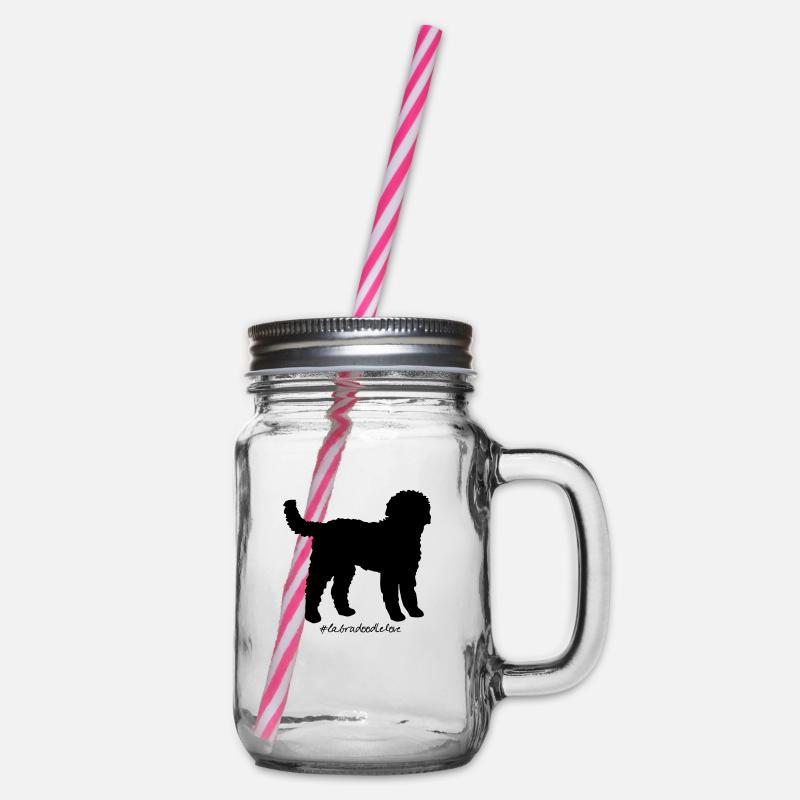 labradoodlelove - Bocal à boisson - transparent