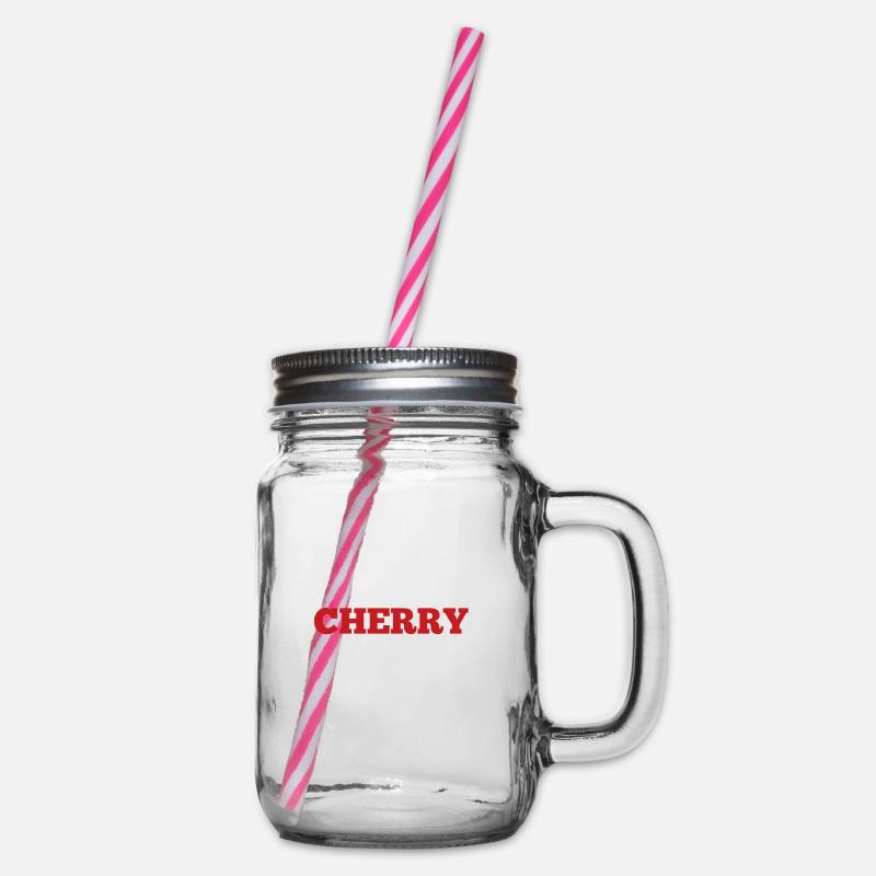 Cerise - Bocal à boisson - transparent