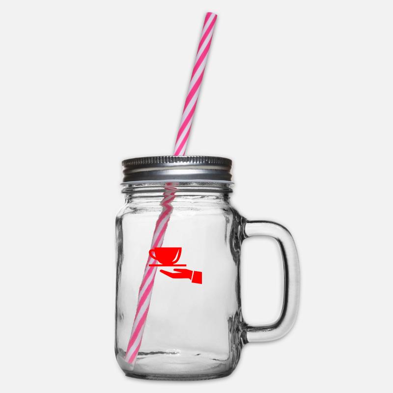 Kellner - Henkelglas mit Schraubdeckel - Klar
