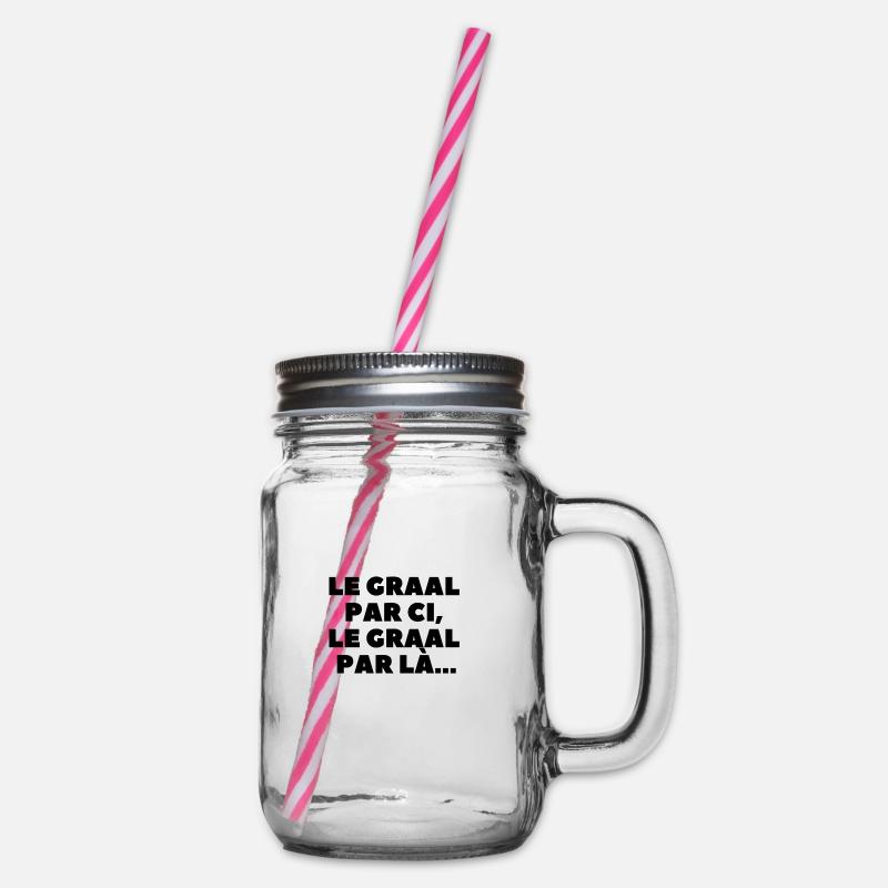 Le graal par ci, le graal par là... - Bocal à boisson - transparent