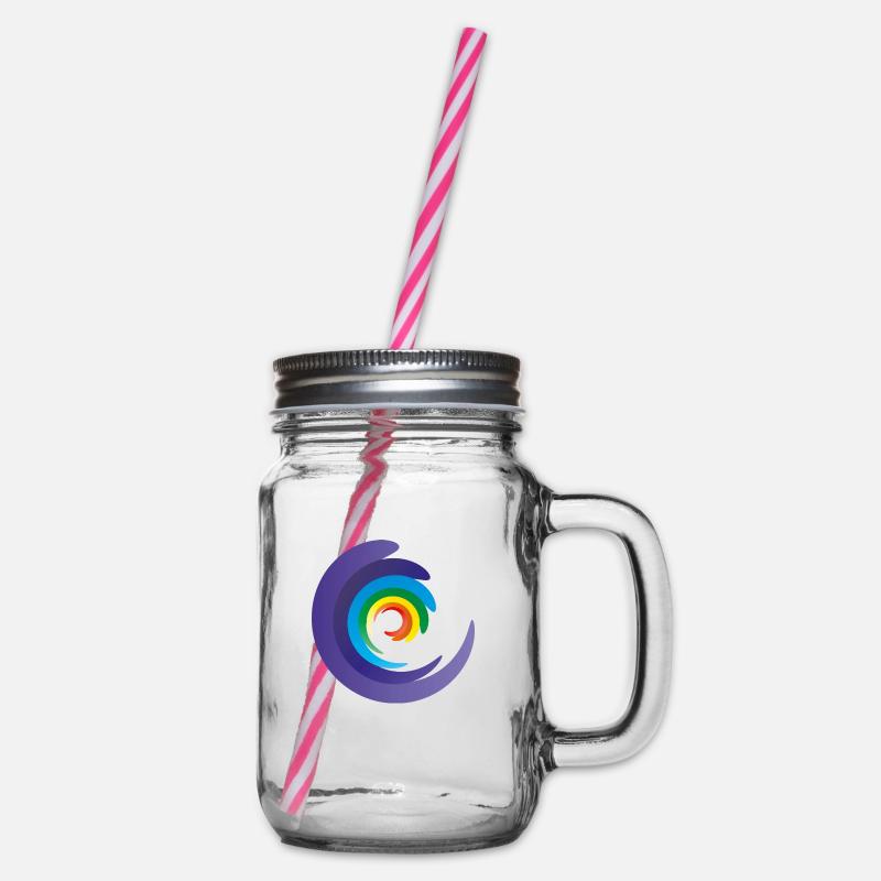 rainbow chakra - Bocal à boisson - transparent