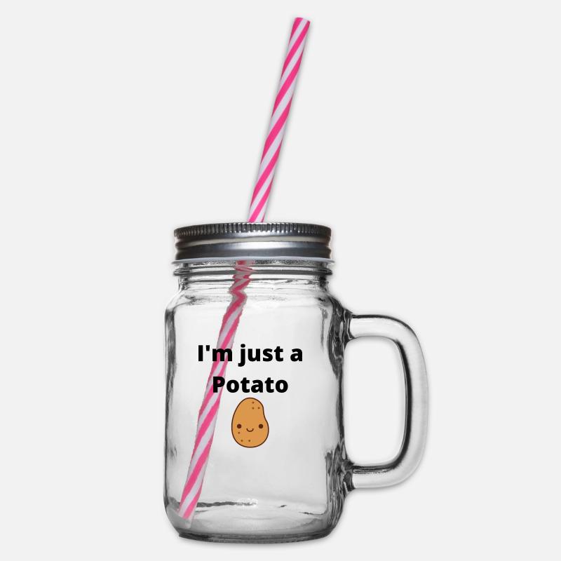 I'm just a potato - Bocal à boisson - transparent