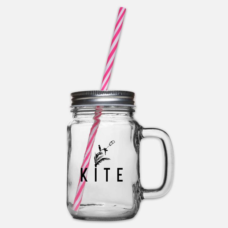 PALMIER KITER - Bocal à boisson - transparent