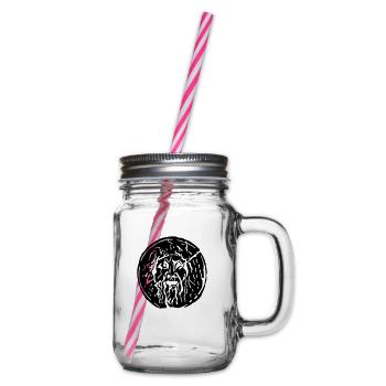 La Bocca della Verità - Glass jar with handle and screw cap - clear - Right