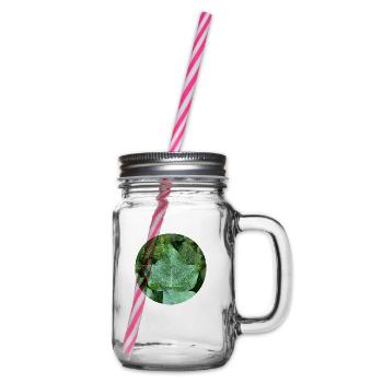 Efeu - Henkelglas mit Schraubdeckel - Klar - Rechts