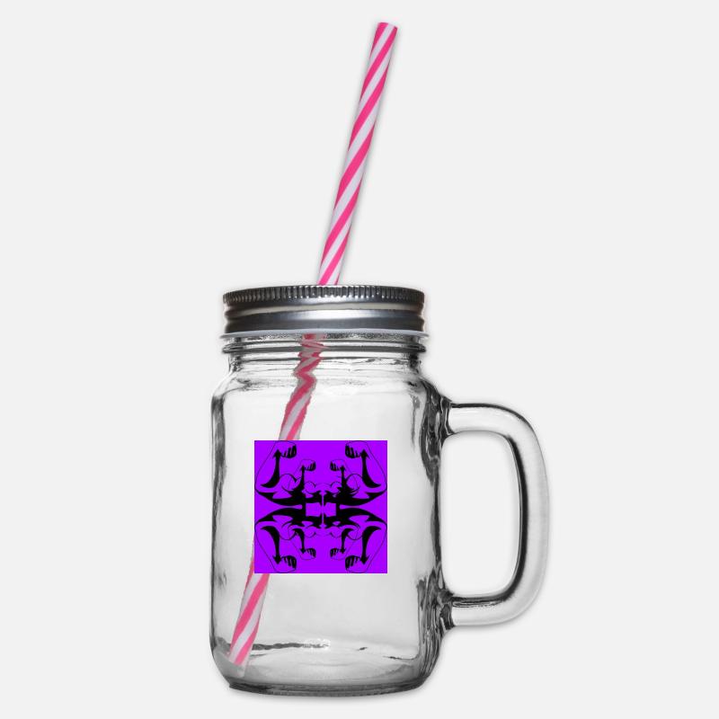 Purple Powerful - Bocal à boisson - transparent