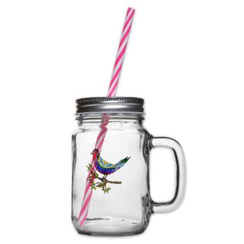 Oiseau - Bocal à boisson - transparent - Droite