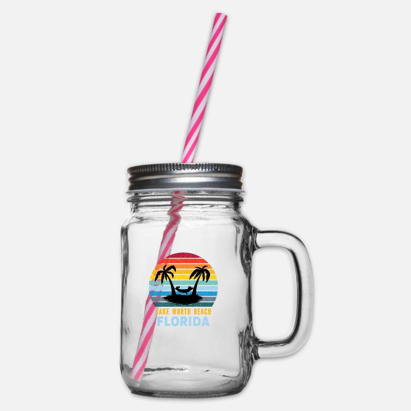 Lake Worth Beach Floride - Bocal à boisson - transparent