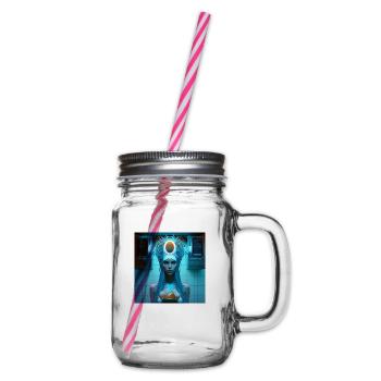FEMME OUFS DE PÂQUES - Bocal à boisson - transparent - Droite