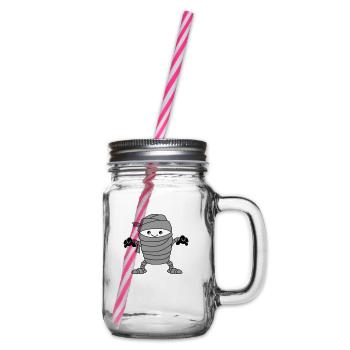 mummy - Glass jar with handle and screw cap - clear - Right