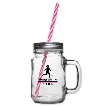 Fußball Soccer - Bocal à boisson - transparent - Droite