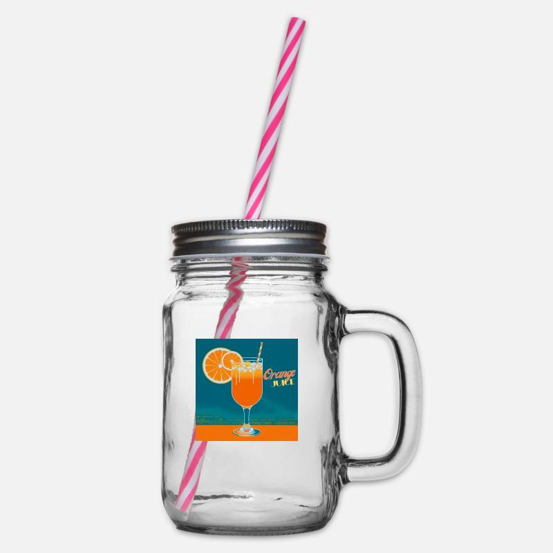 Jus d'orange - Bocal à boisson - transparent