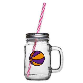 ballon de basket basketball 2510 - Bocal à boisson - transparent - Droite