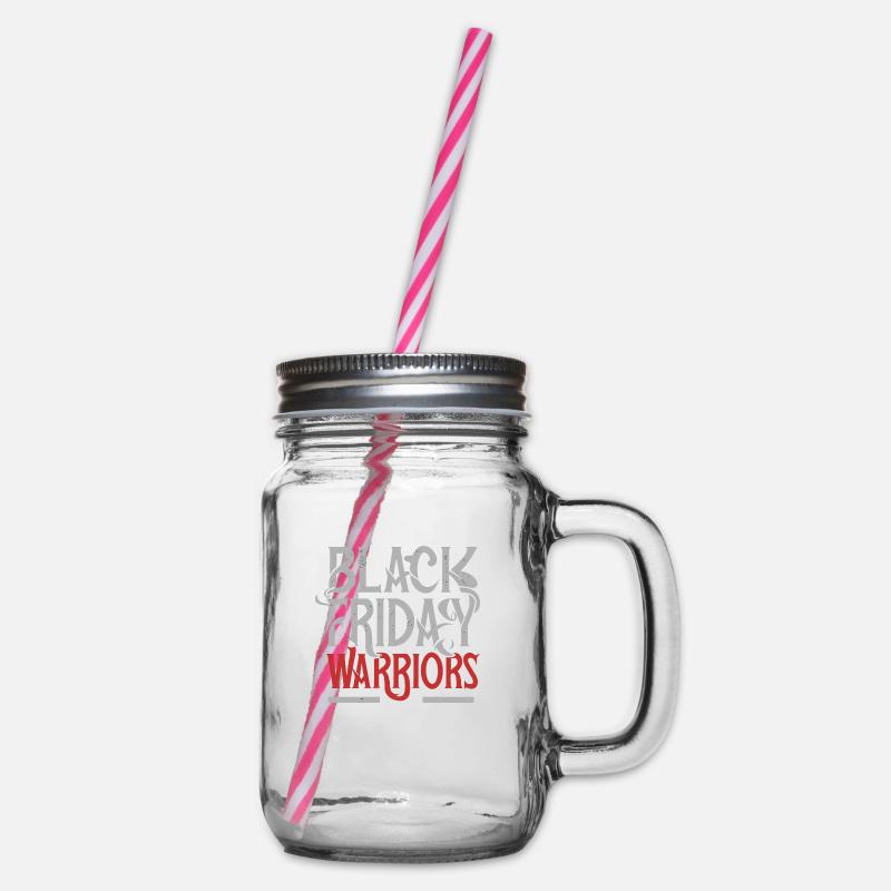 Guerriers du Black Friday - Bocal à boisson - transparent