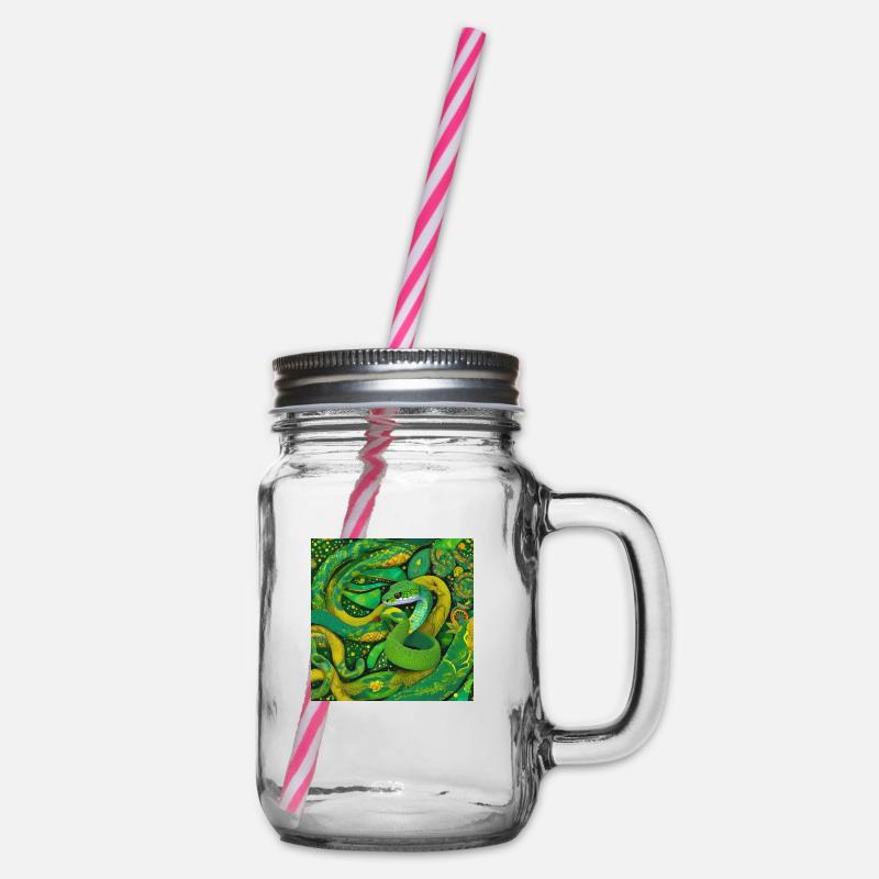 Serpent - Bocal à boisson - transparent