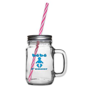 Bébé d'amour - Bocal à boisson - transparent - Droite