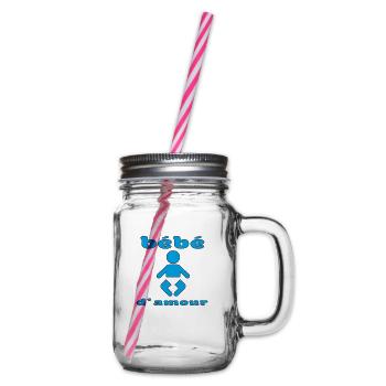 Bébé d'amour - Bocal à boisson - transparent - Droite