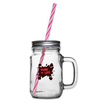 punk my life - Bocal à boisson - transparent - Droite