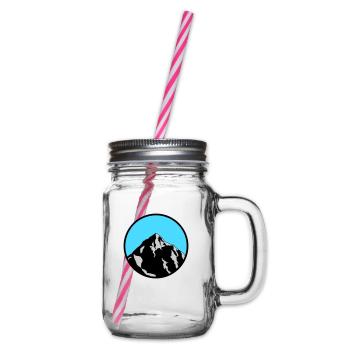 berg - Henkelglas mit Schraubdeckel - Klar - Rechts