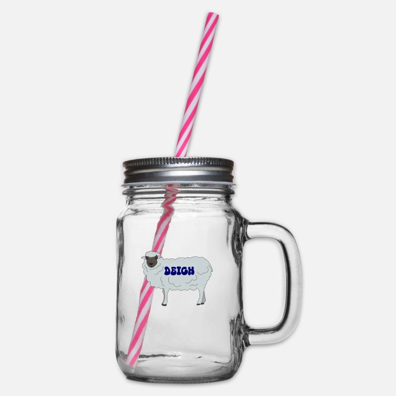 Deich - Henkelglas mit Schraubdeckel - Klar