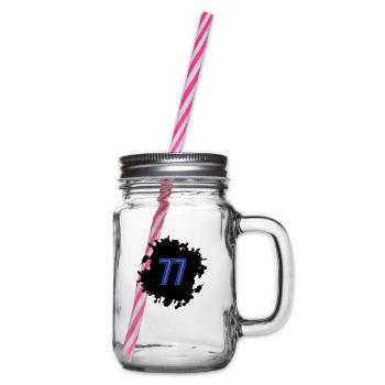 fleck 77 - Henkelglas mit Schraubdeckel - Klar - Rechts