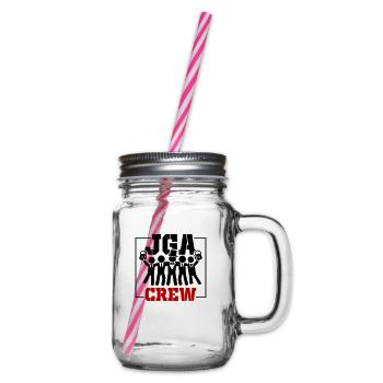 Jga Crew Junggesellenabschied Bräutigam - Henkelglas mit Schraubdeckel - Klar - Rechts
