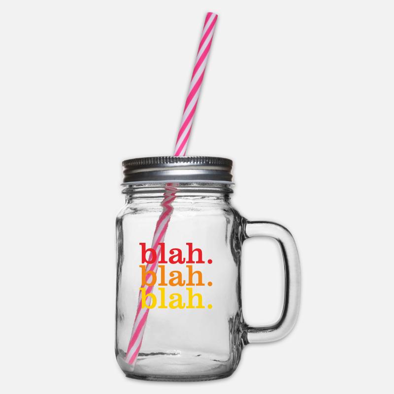 bla bla bla - Bocal à boisson - transparent