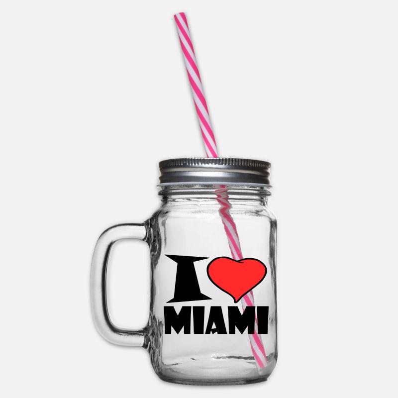 Miami - Bocal à boisson - transparent