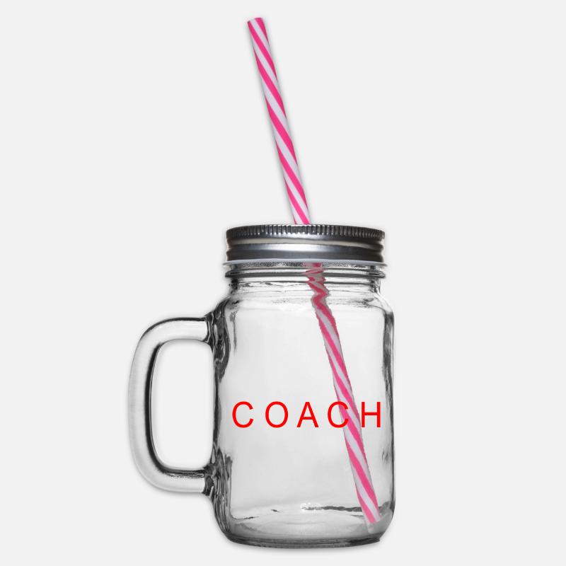 Coach - Bocal à boisson - transparent
