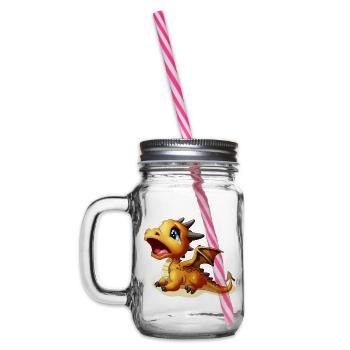 dragon qui pleur - Bocal à boisson - transparent - Gauche