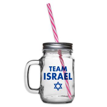 Team israel - Bocal à boisson - transparent - Gauche