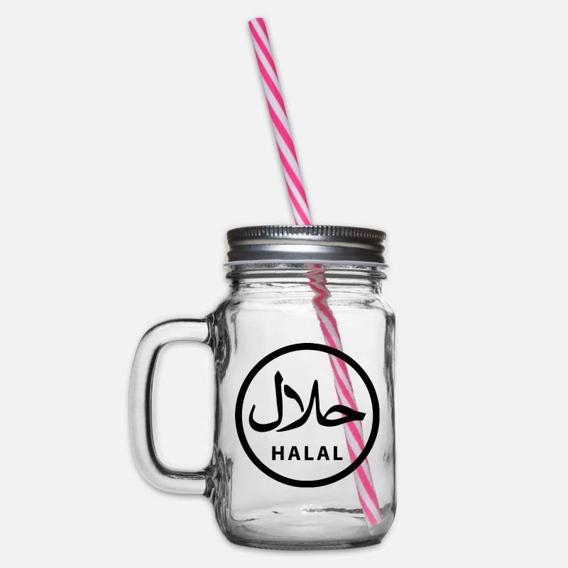 Halal حلال - Bocal à boisson - transparent