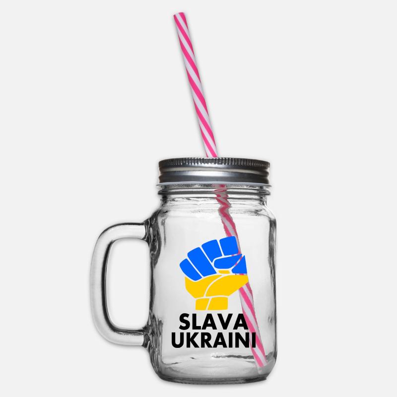 Ukraine - Bocal à boisson - transparent