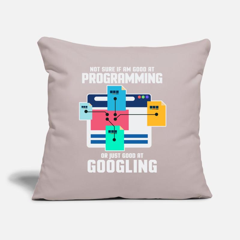 Programmeur Programmation Informatique Cadeau Coussin et housse de 45 x 45 cm