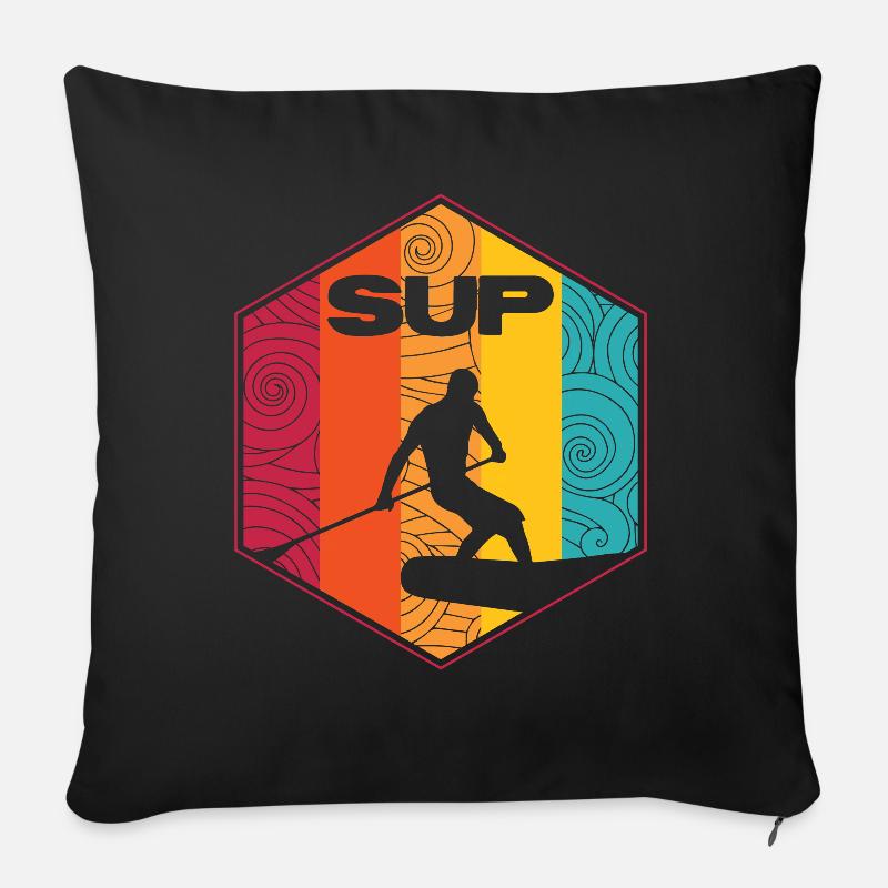 SUP - Sofakissen mit Füllung 45 x 45 cm - Schwarz