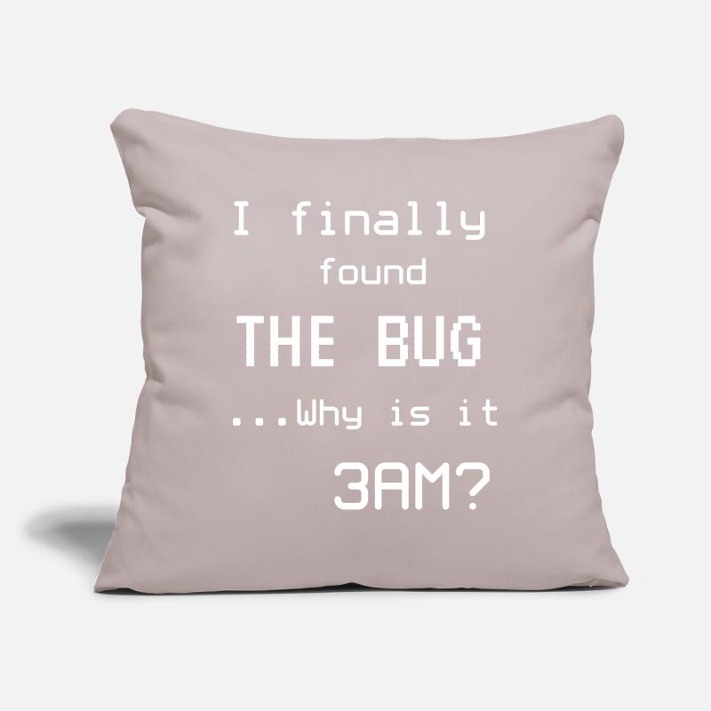 Programmierer Meme Informatiker Nerd Sofakissen mit Füllung 45 x 45 cm