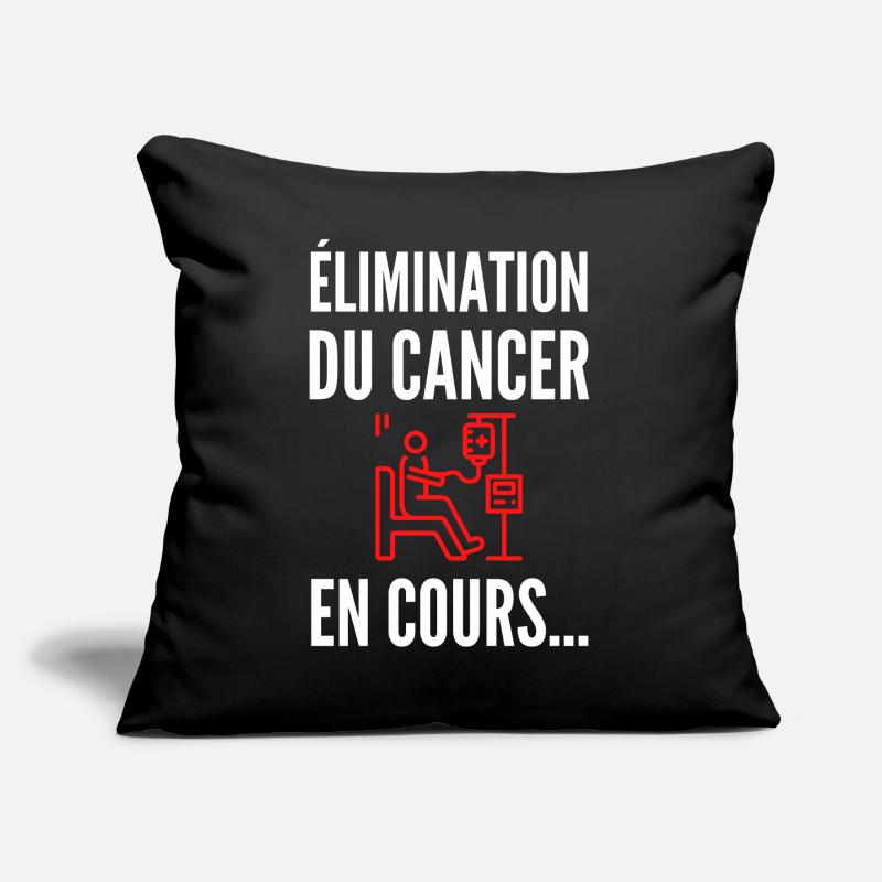 Élimination en cours – Avancer, simplement Coussin et housse de 45 x 45 cm