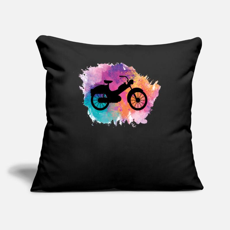 Mobylette Mobylette Mobylette Mobylette Mokick Coussin et housse de 45 x 45 cm