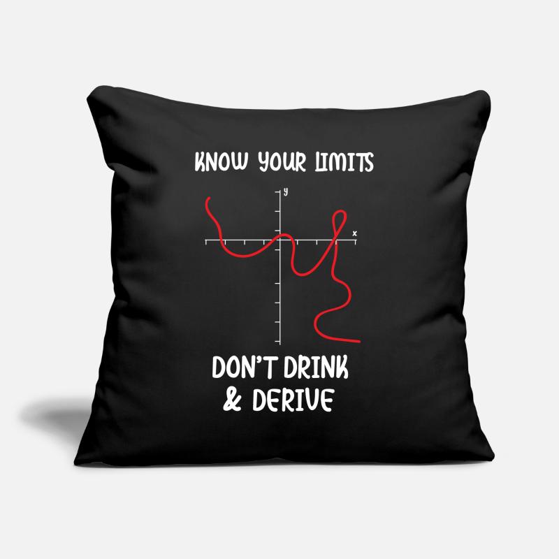 Maths Maths Professeurs de maths Maths Coussin et housse de 45 x 45 cm