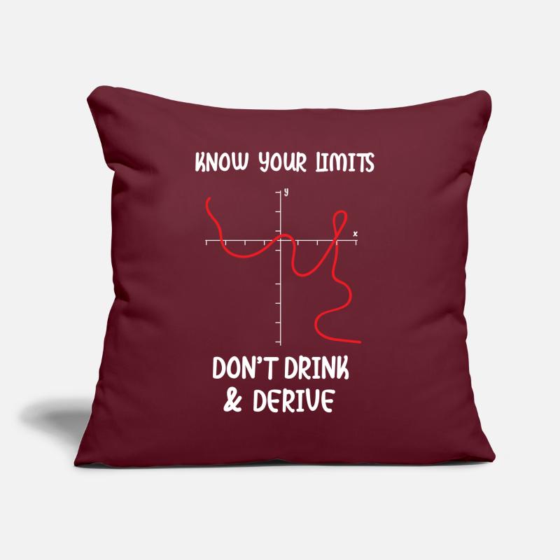 Maths Maths Professeurs de maths Maths Coussin et housse de 45 x 45 cm