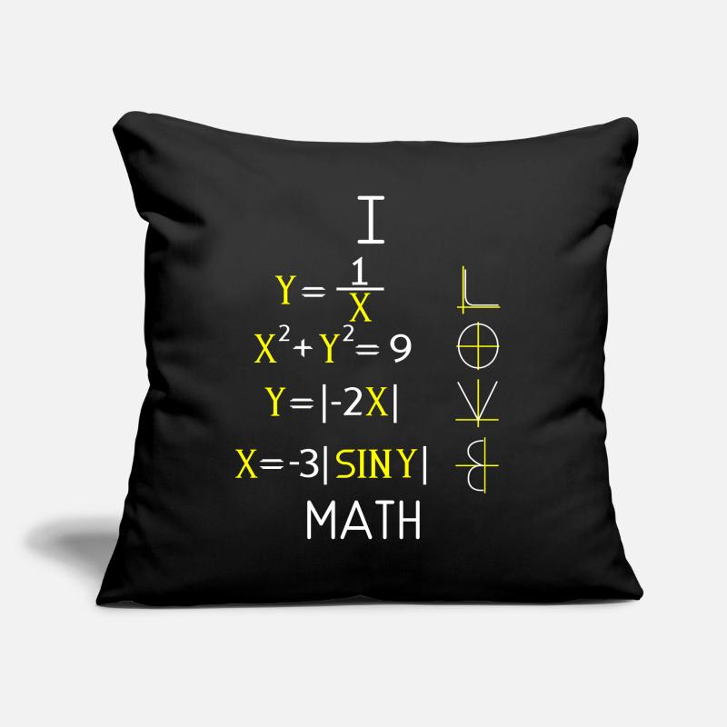 Maths Maths Professeurs de maths Maths Coussin et housse de 45 x 45 cm