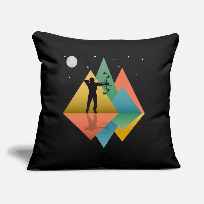 Bogenschießen Herren - Compound Bogen Sofakissen mit Füllung 45 x 45 cm