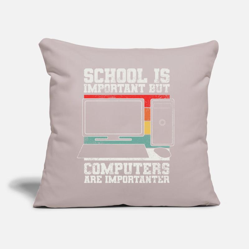 Computer Programmierer Sofakissen mit Füllung 45 x 45 cm