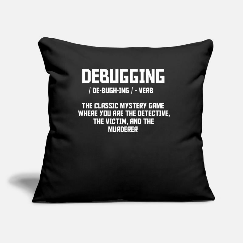 Debugging Sofa pillow with filling 45cm x 45cm