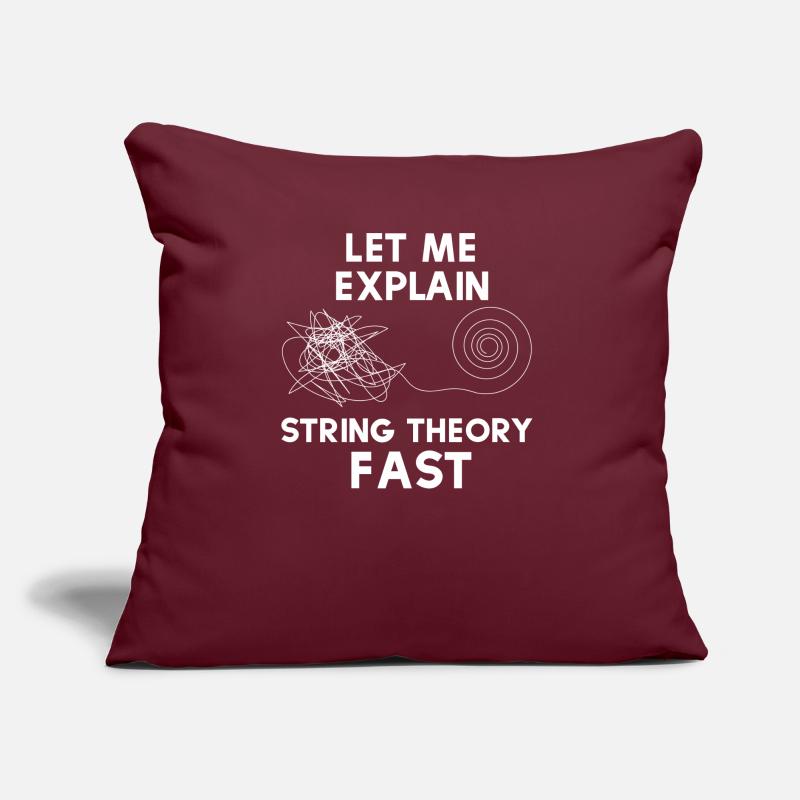 String Theorie Sofakissen mit Füllung 45 x 45 cm
