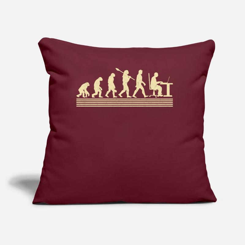 Software-developer-evolution Sofa pillow with filling 45cm x 45cm